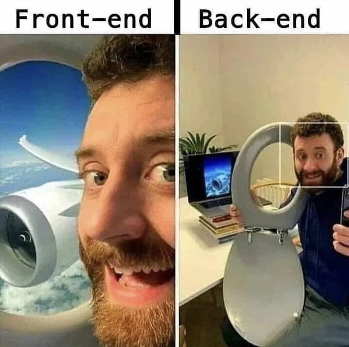 Front-end versus Back-end