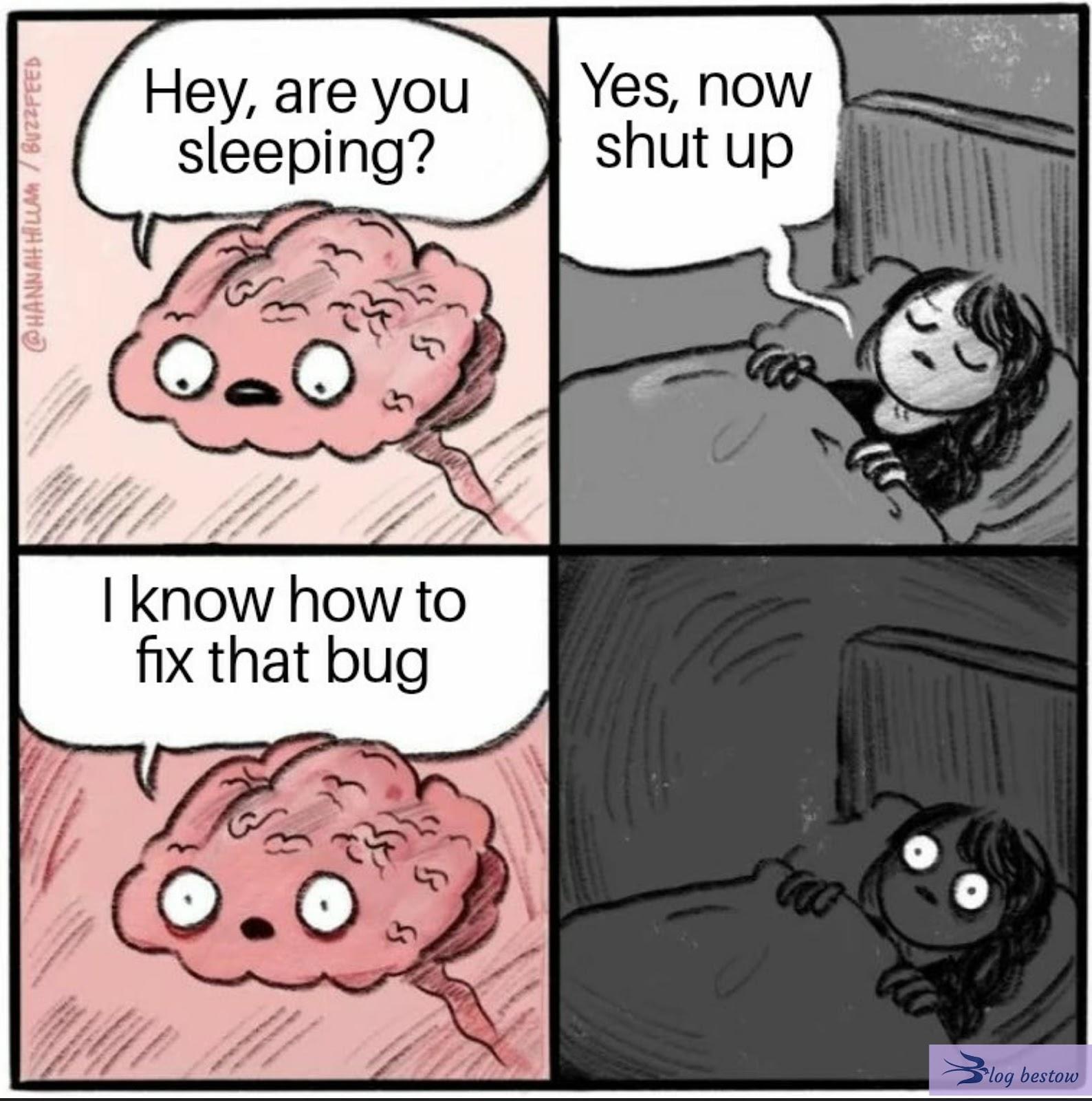 No sleep for programmers