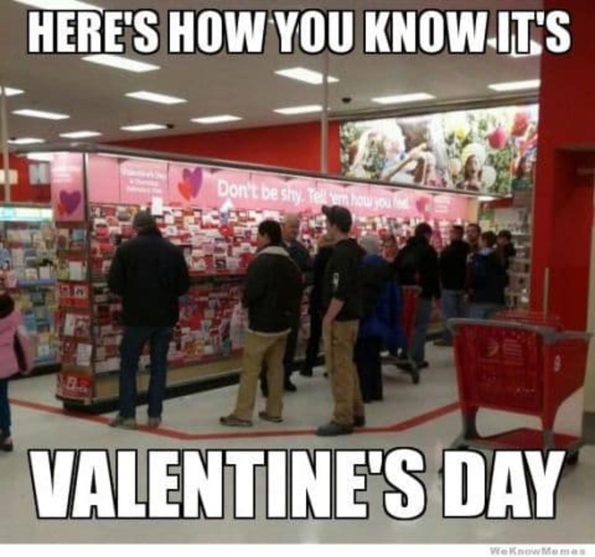 Here’s how you know it’s Valentine‘s day