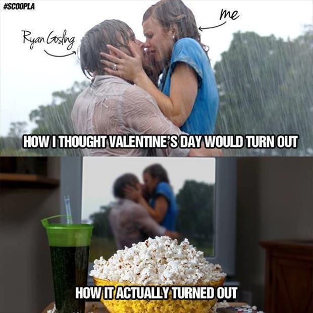How Valentine’s day actually turned out
