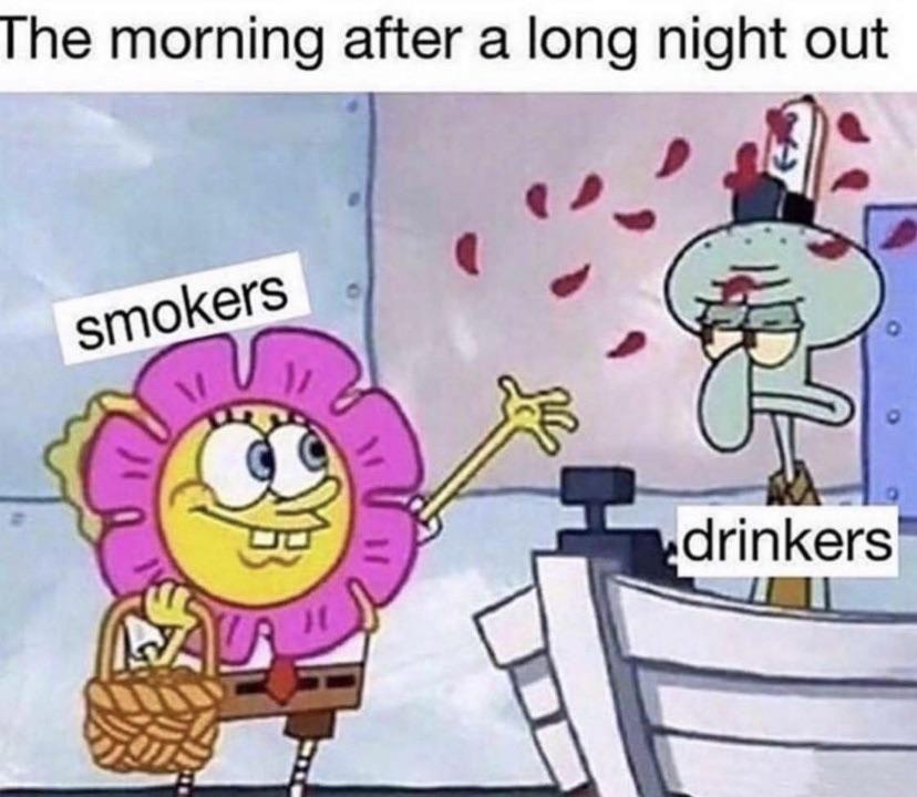 Smokers vs Drinkers