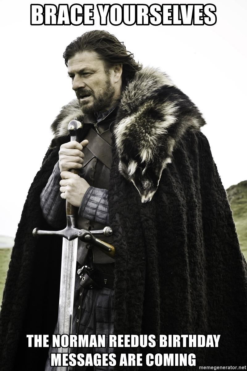 Brace yourself