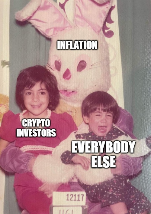 Crypto investors and the inflation