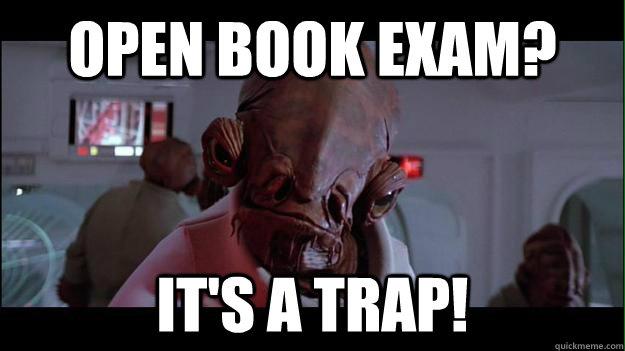 Open Book Exam?