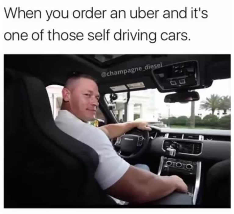 John Cena, The Unseen Uber Driver