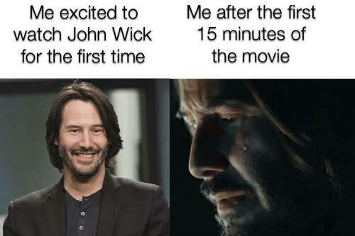 John Wick Sad Feelings