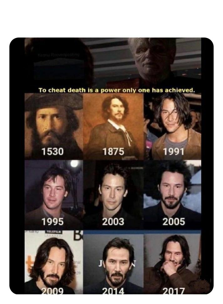 Keanu Has Achieved Immortality