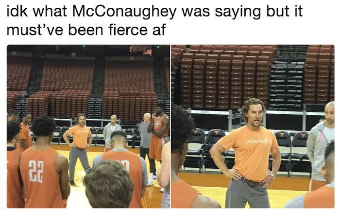 Seriously, Someone Tell Us What Got Matthew McConaughey to Get This Riled Up