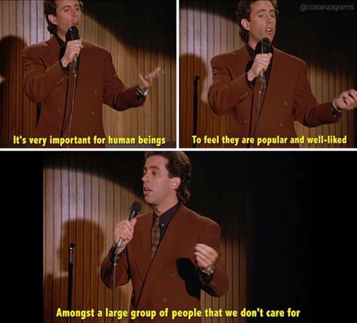 Jerry Seinfeld Predicting Social Media